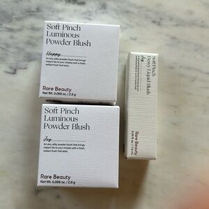 Rare Beauty Soft Pinch Luminous Powder Blush Joy Happy Dewy Liquid NEW WITH BOX